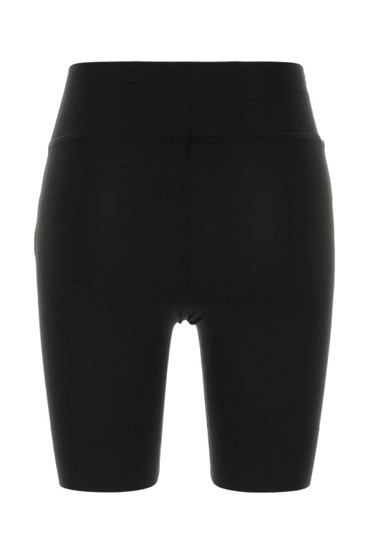 Black stretch polyester shorts AUTRY (CYPW)