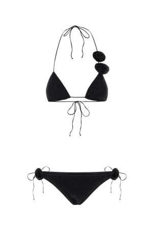 Black nylon blend bikini Black OSEREE (FTS249)