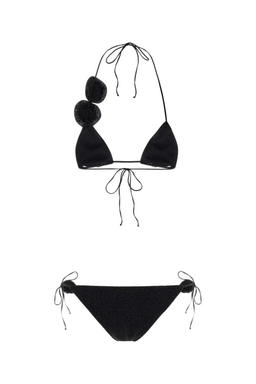 Black nylon blend bikini Black OSEREE (FTS249)