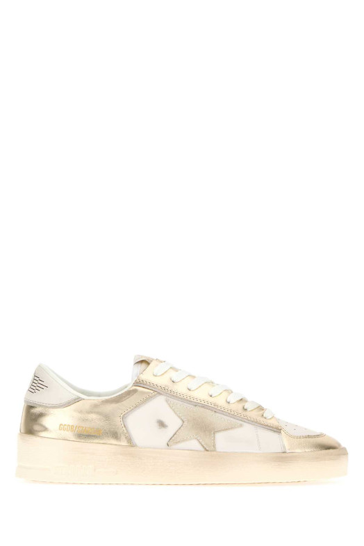 Two-tone leather Stardan sneakers GOLDEN GOOSE DELUXE BRAND (GWF00333F007536)