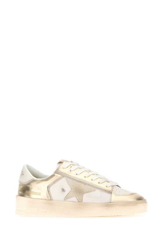Two-tone leather Stardan sneakers GOLDEN GOOSE DELUXE BRAND (GWF00333F007536)
