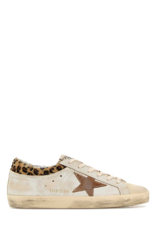 Chalk suede Super Star sneakers GOLDEN GOOSE DELUXE BRAND (GWF01042F008167)