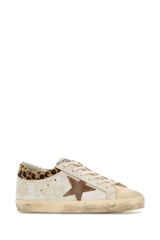 Chalk suede Super Star sneakers GOLDEN GOOSE DELUXE BRAND (GWF01042F008167)