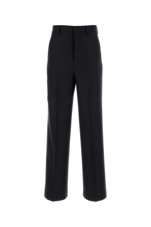 Midnight blue wool pant AMI (HTR423WV0053)