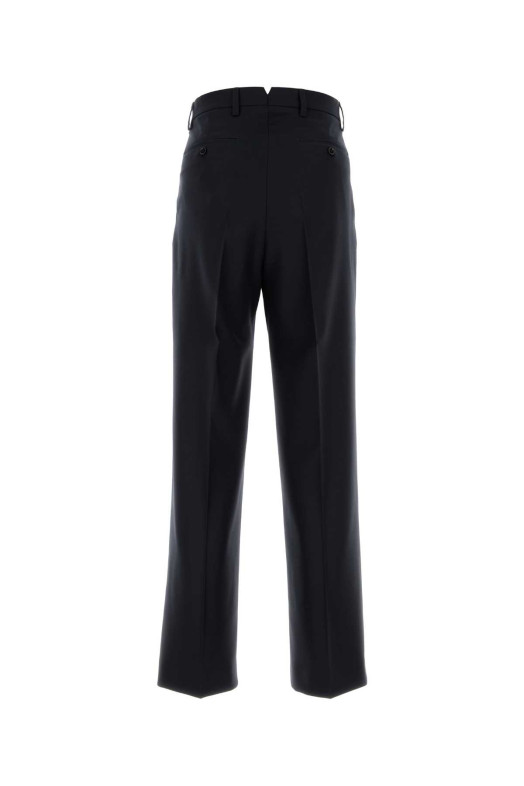 Midnight blue wool pant AMI (HTR423WV0053)