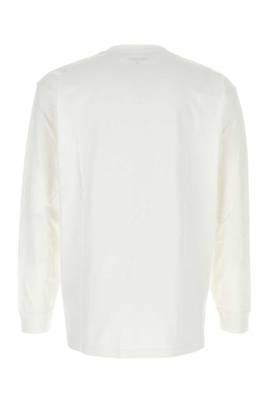 White cotton L/S Chase t-shirt CARHARTT WIP (I026392)
