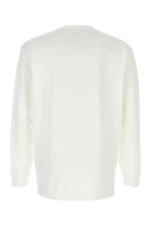 White cotton L/S Chase t-shirt CARHARTT WIP (I026392)