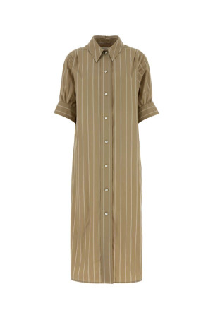 Embroidered poplin shirt dress JIL SANDER (J02CT0599J45328)