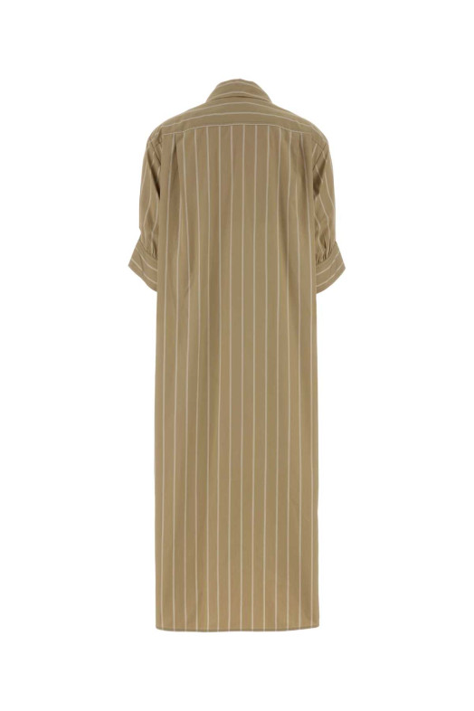 Embroidered poplin shirt dress JIL SANDER (J02CT0599J45328)