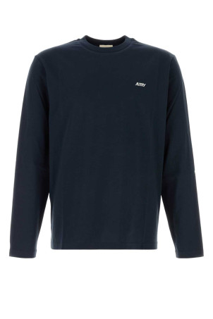 Dark blue cotton t-shirt AUTRY (LSPX)