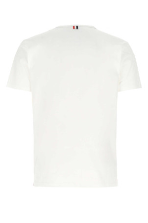 SS RWB POCKET T White THOM BROWNE (MJS010A01454)