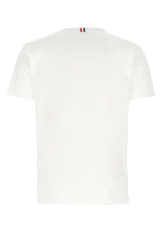 SS RWB POCKET T White THOM BROWNE (MJS010A01454)