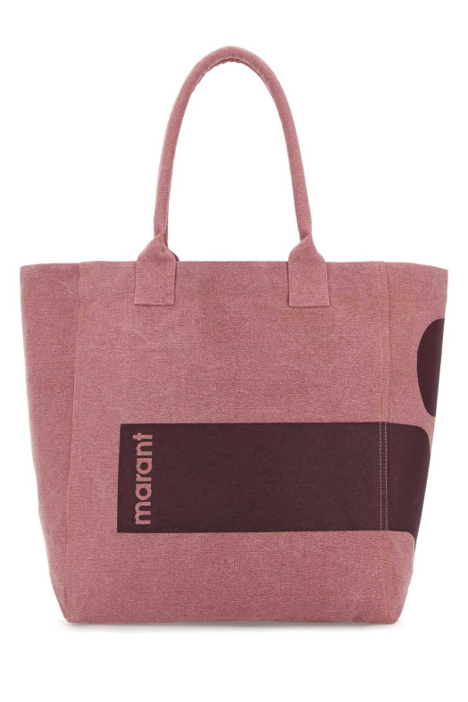 Pink cotton Yenky shopping bag ISABEL MARANT (PM0001FBD1X07M)