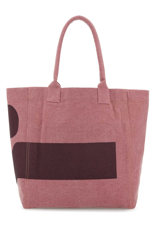 Pink cotton Yenky shopping bag ISABEL MARANT (PM0001FBD1X07M)
