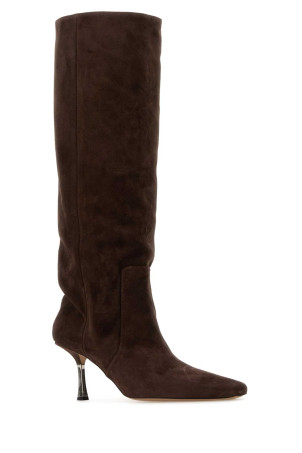 Chocolate suede Bettina boots Brown PARIS TEXAS (PX1293XV003)