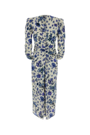 Printed stretch crepe Albini dress ISABEL MARANT (RO0011FAD1J11I)
