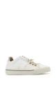 White leather and canvas New Evolution sneakers MAISON MARGIELA (S58WS0234P5063)