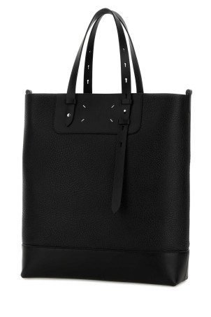 Black leather Vertical shopping bag MAISON MARGIELA (SB1WC0024P8611)