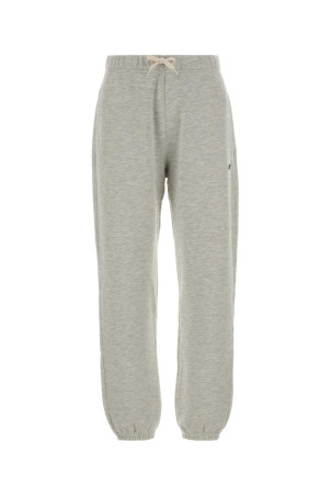 Light grey cotton blend joggers AUTRY (SPPW)