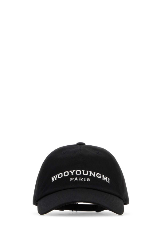 Black cotton baseball cap WOOYOUNGMI (W261CA52)