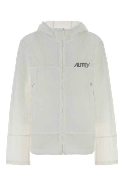 White nylon windbreaker AUTRY (WBPX)