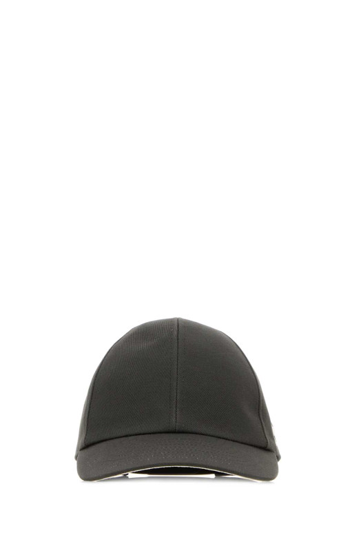 Charcoal cotton baseball cap COURREGES (125ACT039CO0024)