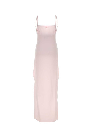 Pastel pink crepe dress COURREGES (126CRO805PL0159)