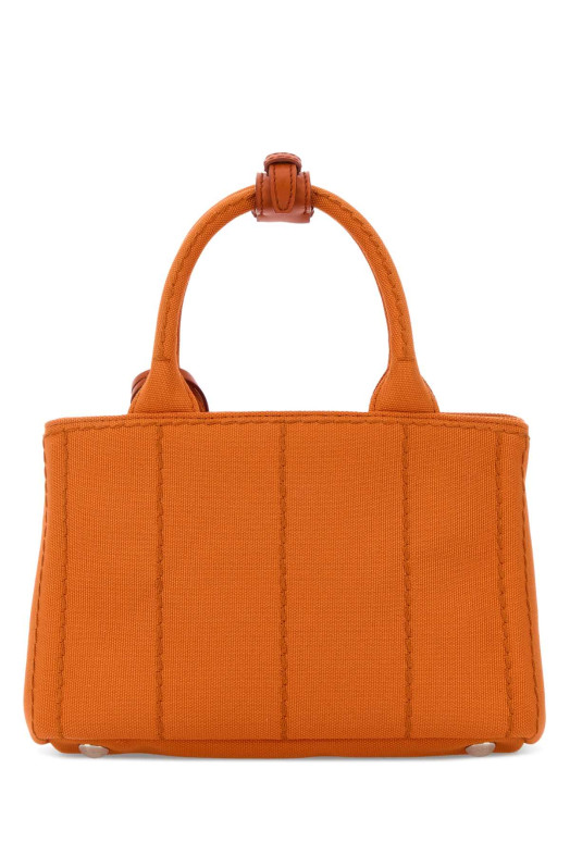 Orange canvas mini Prada JardiniÃ¨re handbag PRADA (1BA038VNLM2HF3)