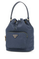 Cerulean blue Re-Nylon Duet bucket bag PRADA (1BH038VUOPRV44)