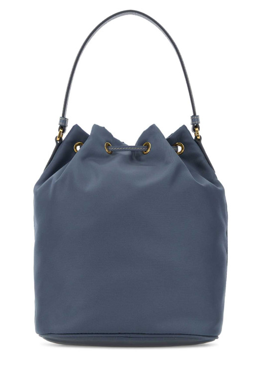 Cerulean blue Re-Nylon Duet bucket bag PRADA (1BH038VUOPRV44)