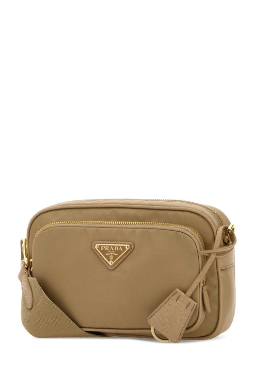 Beige Re-Nylon crossbody bag PRADA (1BH226R064)