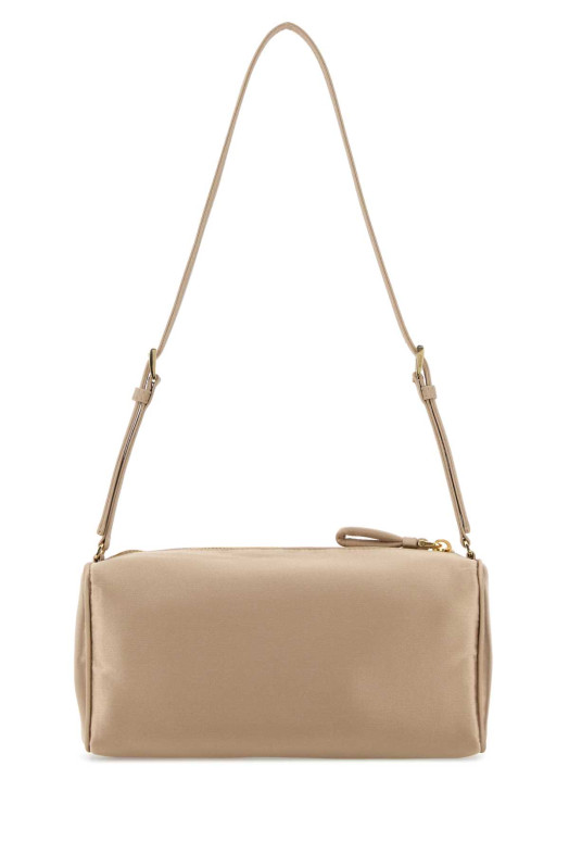 Sand satin mini shoulder bag PRADA (1NE064AC4)