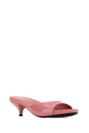 Pink leather mules PRADA (1XX799F045069)