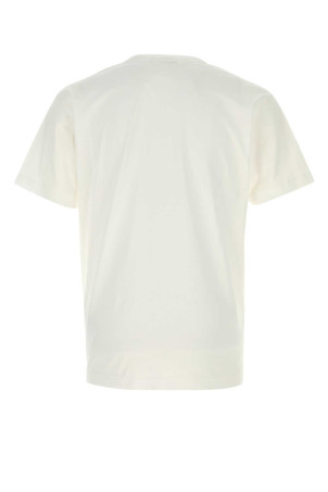 White cotton t-shirt STONE ISLAND (210003913)