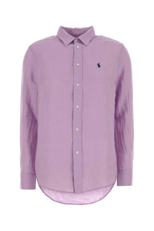 Lilac linen shirt POLO RALPH LAUREN (211970730)