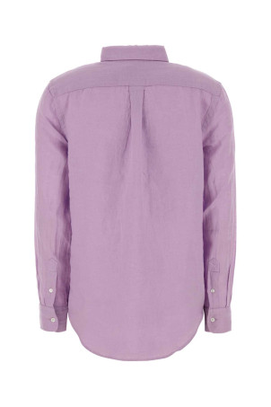 Lilac linen shirt POLO RALPH LAUREN (211970730)