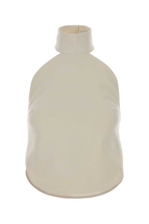 White crepe Eclipse top COURREGES (325CTO456PL0159)