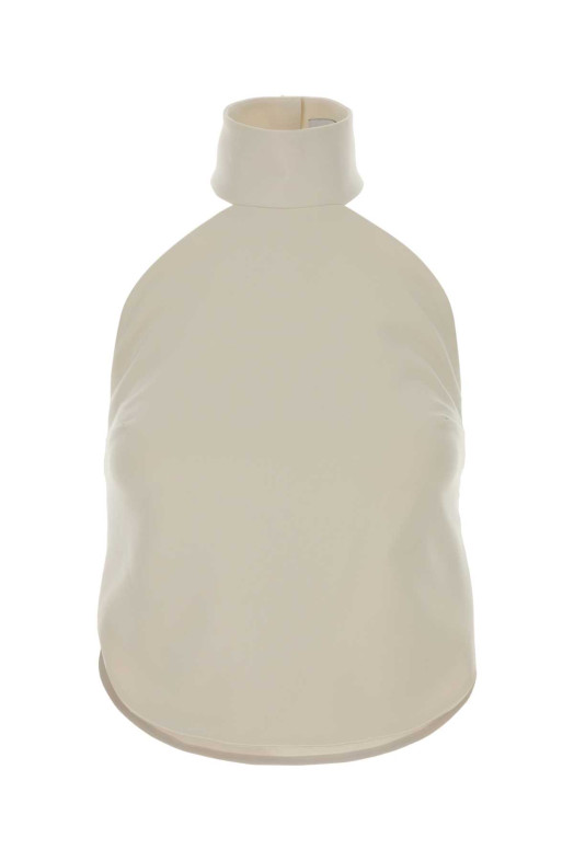 White crepe Eclipse top COURREGES (325CTO456PL0159)