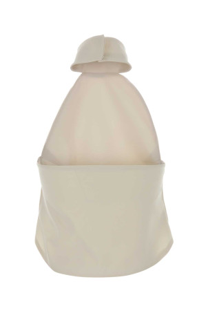 White crepe Eclipse top COURREGES (325CTO456PL0159)