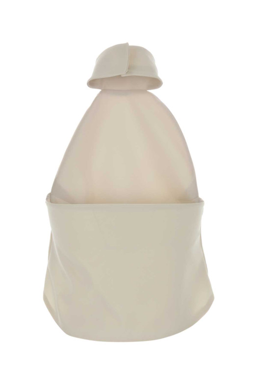 White crepe Eclipse top COURREGES (325CTO456PL0159)