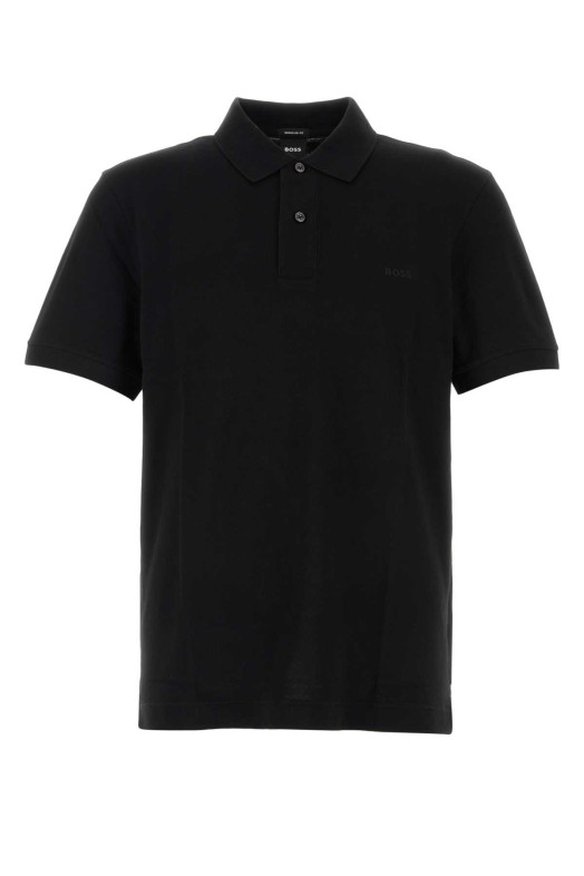 Black piquet polo shirt BOSS (50553564)