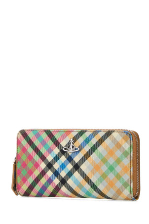 Printed canvas wallet VIVIENNE WESTWOOD (5106005BWS001S)