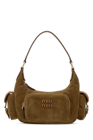 Biscuit corduroy Pocket shoulder bag MIU MIU (5BC188AF81)
