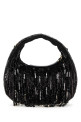 Embellished fabric handbag Black MIU MIU (5BP078VWON2IGM)