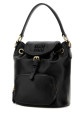 Black leather backpack Black MIU MIU (5BZ045VOOM2CRW)