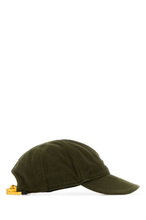 Olive green cotton baseball cap MIU MIU (5HC3692CR1)