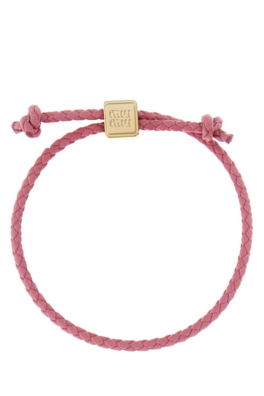 Pink leather bracelet MIU MIU (5IB7722IGY)