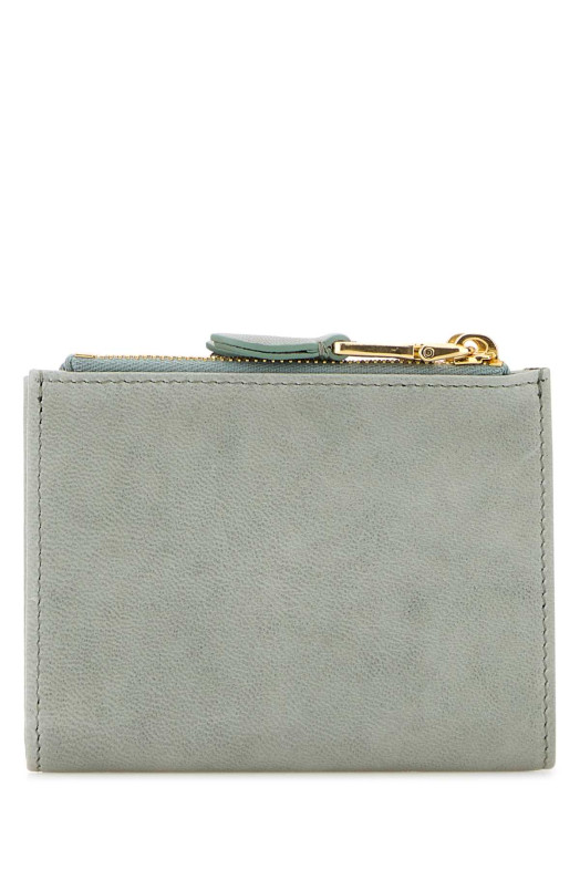 Mint green leather wallet MIU MIU (5ML024AEFX)