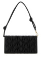 Black leather shoulder bag Black MIU MIU (5MT025AFPP)