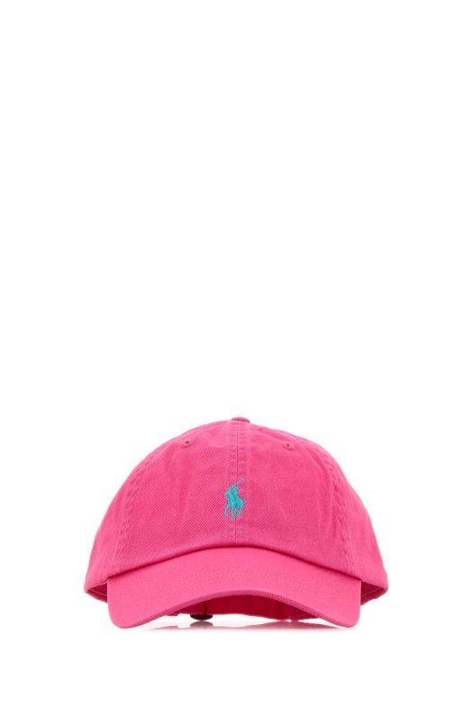 Fuchsia cotton baseball cap Lilac POLO RALPH LAUREN (710667709)
